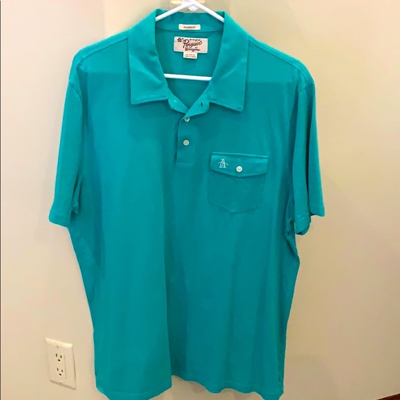 Original Penguin Other - Original Penguin classic fit teal polo